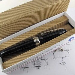 Stylo Roller Jean Pierre Lépine® "Winston" Noir Brillant