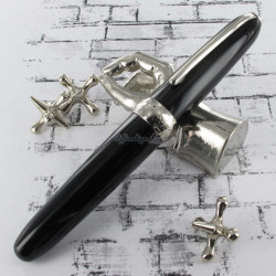 Stylo Roller Jean Pierre Lépine® "Winston" Noir Brillant