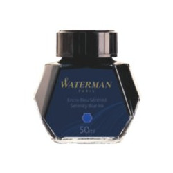 Flacon d'encre Waterman© Bleu Sérénité Effaçable 50ml