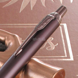 Stylo Bille PARKER® IM Monochrome Marron et Cuivre