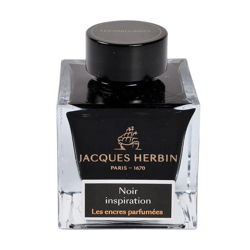 Flacon d'encre parfumée 50 ml  J. Herbin® Prestige Noir Inspiration