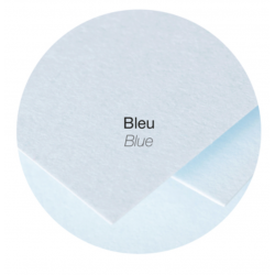 20 Enveloppes Pollen 90x140mm Adhésives Bleu
