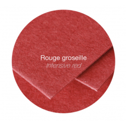 20 Enveloppes Pollen 90x140mm Adhésives Rouge Groseille