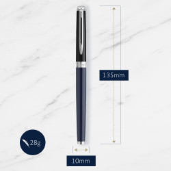 Stylo Plume Fine WATERMAN® Hémisphère Colour Blocking Bleu Noir