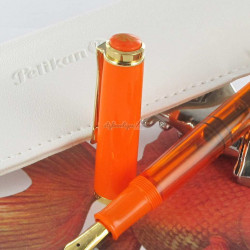 Stylo Plume Moyenne Pelikan® "Classic 200" Orange Delight