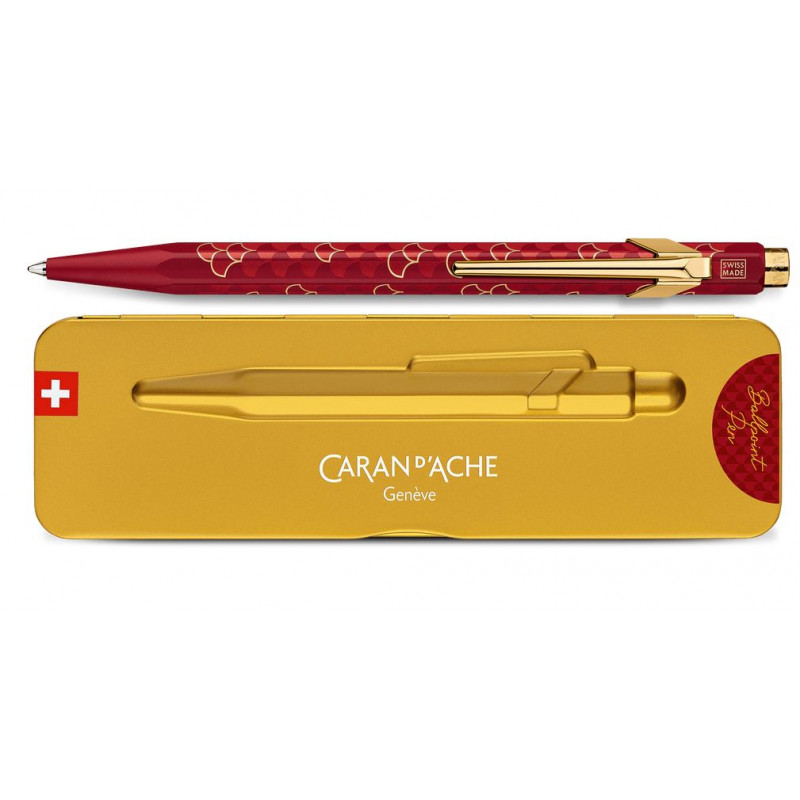 Stylo Bille Caran d'Ache® 849 Dragon (édition limitée)