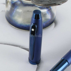 Stylo Roller Sheaffer® "Serie 100" Bleu satiné et Chromé