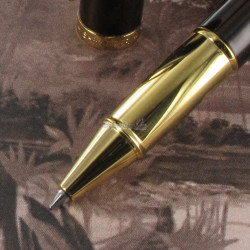 Stylo Roller Sheaffer® "Serie 100" Laqué Marron et doré