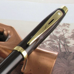 Stylo Bille Sheaffer® "Serie 100" Laqué Marron et Doré