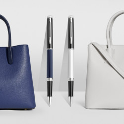 Roller WATERMAN® Hémisphère Colour Blocking Bleu Noir