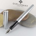 Stylo Plume (F) Diplomat® Esteem Mat Chrome