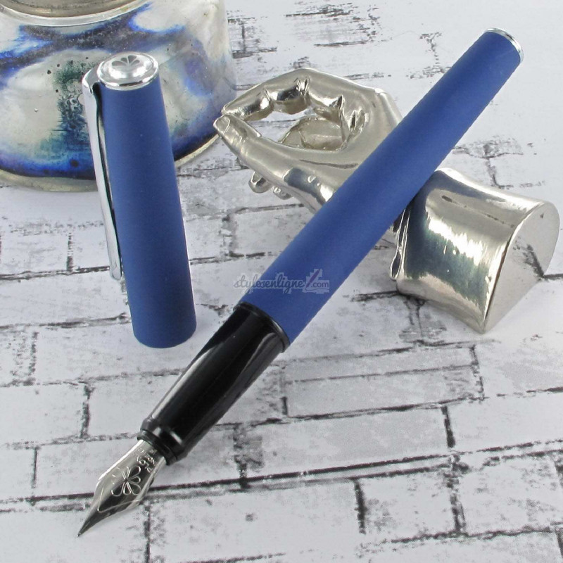 Stylo Plume (M) Diplomat® Esteem Lapis Bleu Mat