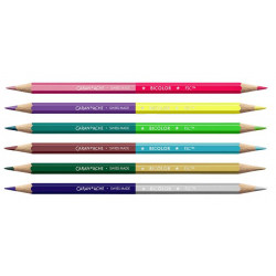 Boîte 6 Crayons BICOLOR CLAIM YOUR STYLE - Édition Spéciale