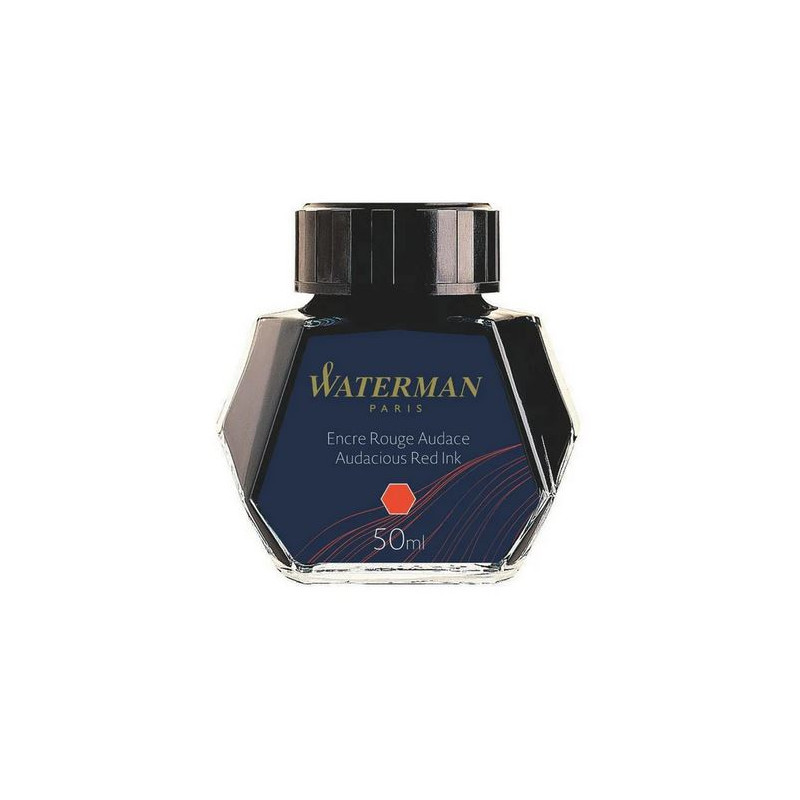 Flacon d'encre Waterman© Rouge Audace 50ml