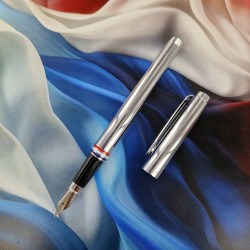 Stylo plume BLEU BLANC...