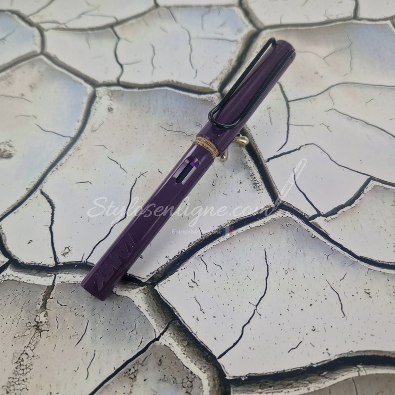 Stylo Plume F Safari Violet Blackberry Lamy