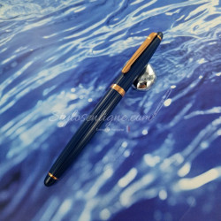 Stylo plume Laqué bleu ligné /rose gold Daniel Hechter®