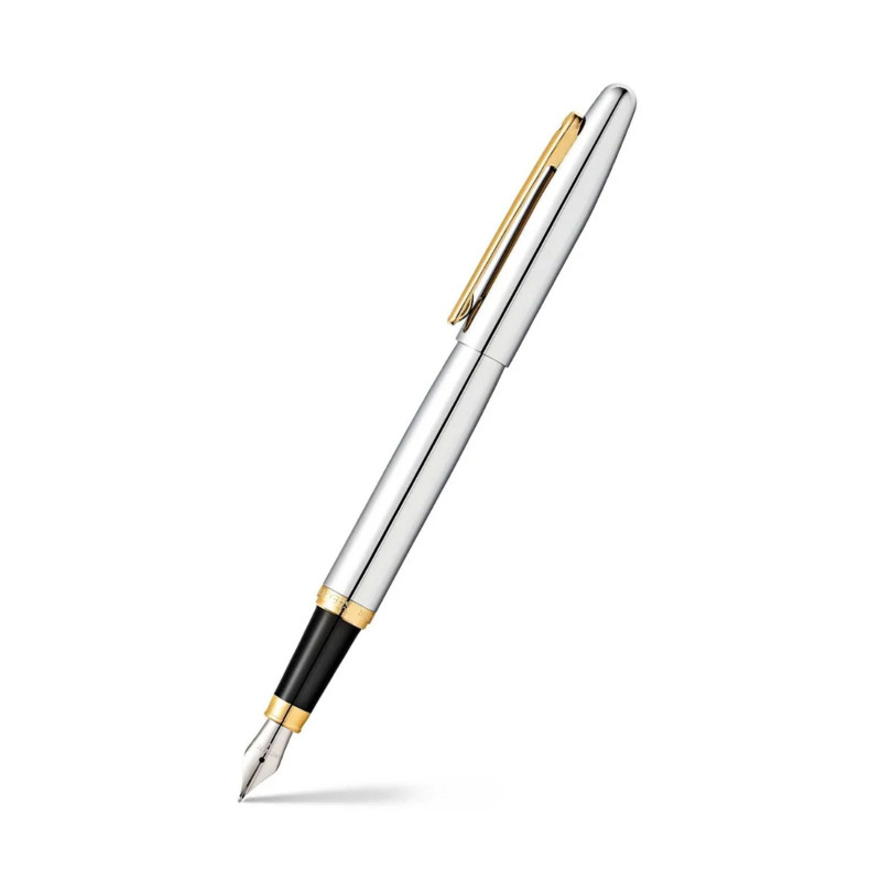 Stylo Plume VFM Chrome+attribut doré Sheaffer Stylo Plume VFM Chrome+attribut doré Sheaffer
