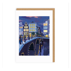 Carte de vœux d'Amsterdam...