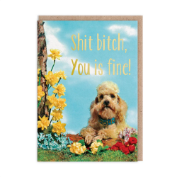 Carte de vœux « Bitch You...