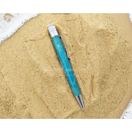 Stylo  bille " sauvetage de tortues de mer " Tornado™ Rétro 51®