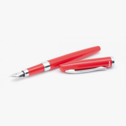 Stylo plume rouge prime...