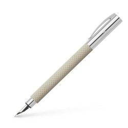 Stylo Plume M "Ambition" OpArt sable blanc - Faber Castell®