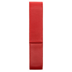 Étui pour 1 stylo en cuir rouge Lamy A314