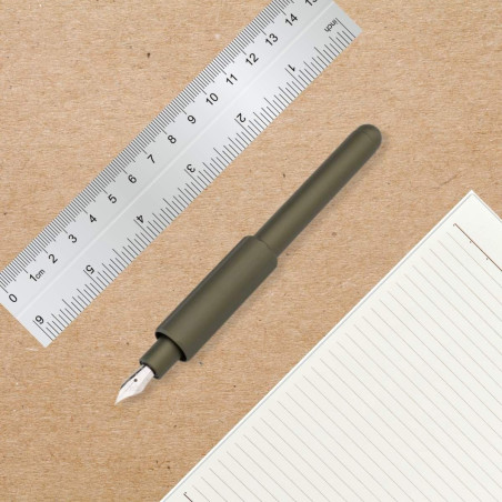 Monteverde Axis olive mat MV52133 en situation