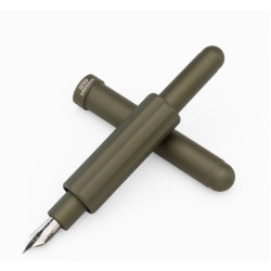 Monteverde Axis olive mat MV52133 ouvert