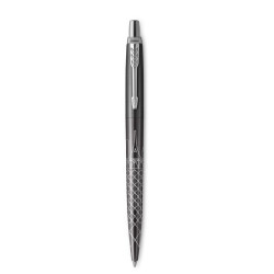 Stylo bille Parker Jotter Paris édition spéciale noir et argent, vue de face