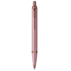 Stylo bille Parker IM Touche Finale mauve rose – vue de face