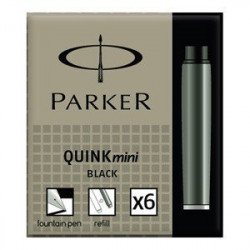 Cartouches Noires Courtes boite de 5 Parker® Quink